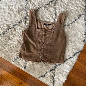 VINTAGE CORD CORSET - Periscope Brand ☀️